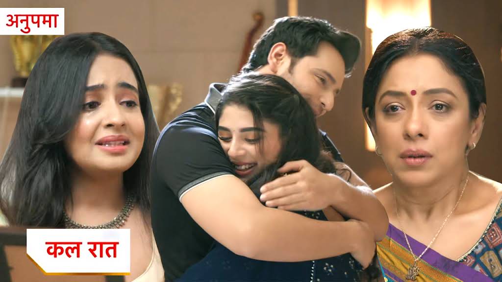 Emotional embrace in a domestic setting.